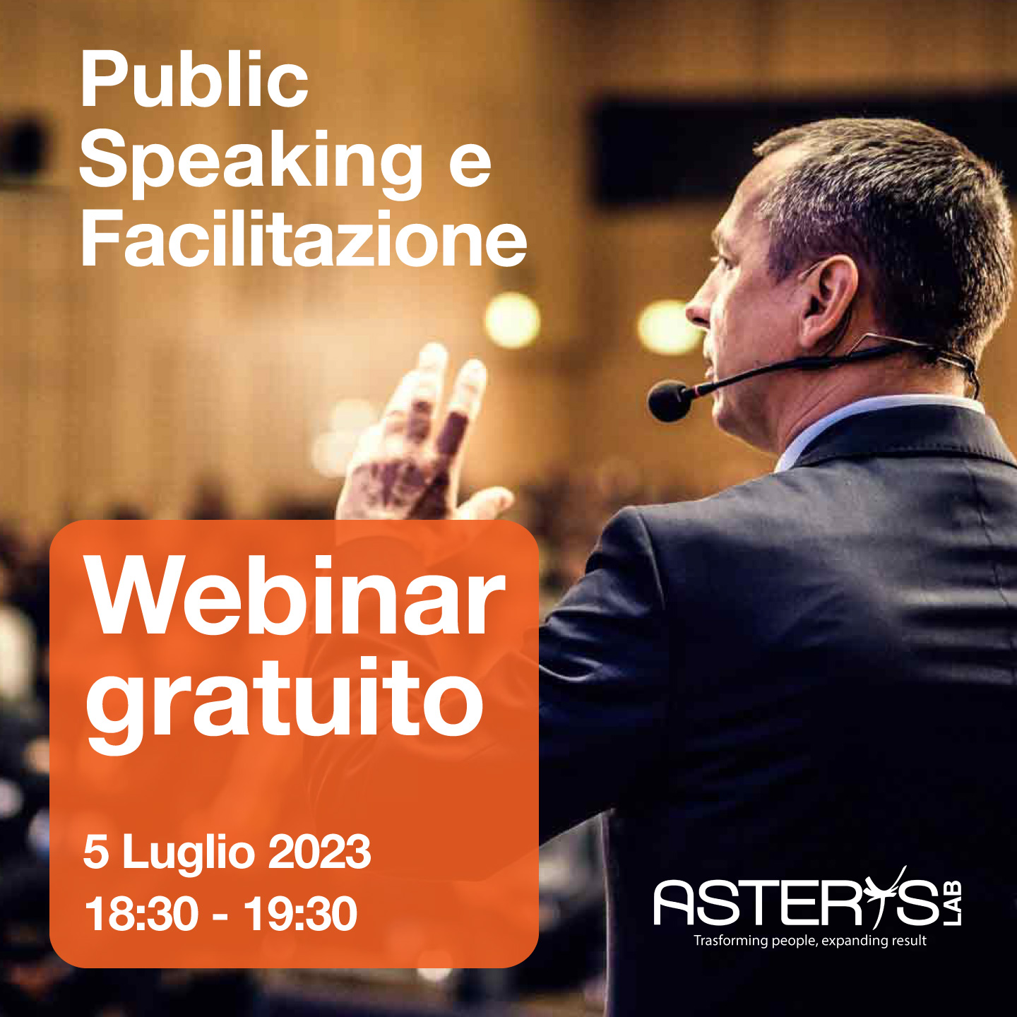 Webinar Gratuito Public Speaking E Facilitazione Asterys Lab Inner