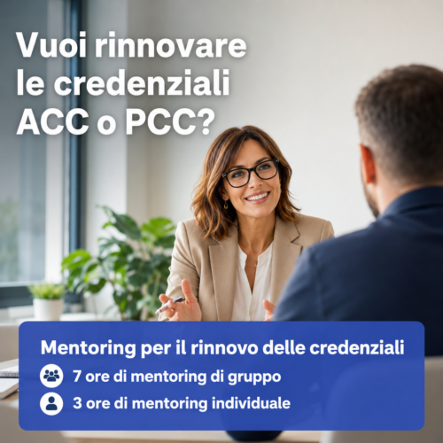Mentoring per il Rinnovo delle Credenziali ICF